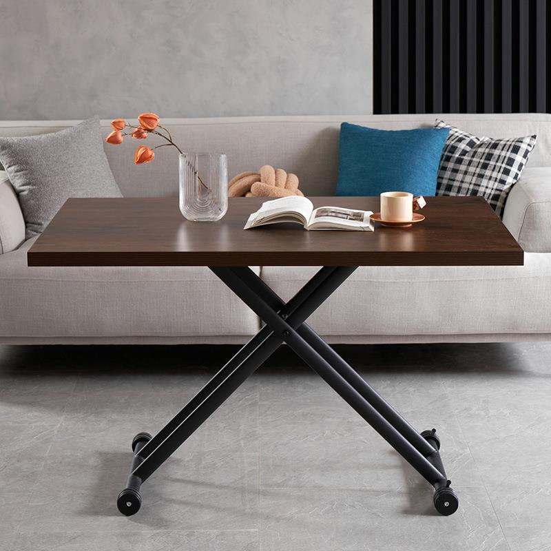 升降桌子茶几家用折叠桌茶桌折叠桌折可饭简易升降桌餐桌伸缩小叠