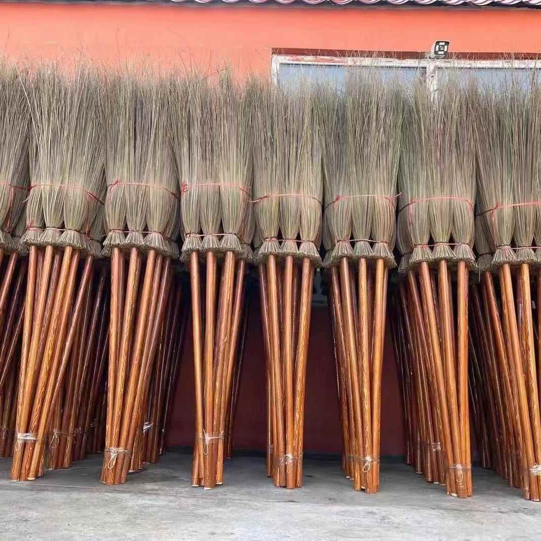 芨芨草环卫印尼葵大笤帚庭院室外马路水泥路物业工地耐用清洁扫地