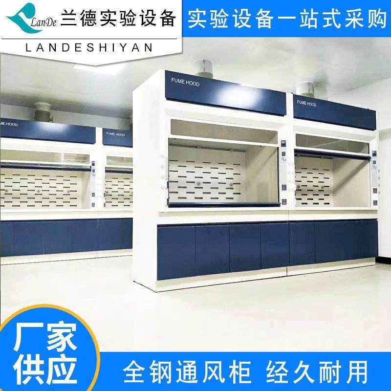 全钢制D款通风柜实验室化验室台式通风柜通风橱实验室