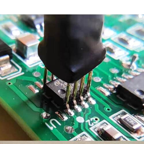 SOP8-16芯片烧录探针1.27mm间距顶针夹具弹簧下载针单片机QFNDIP8