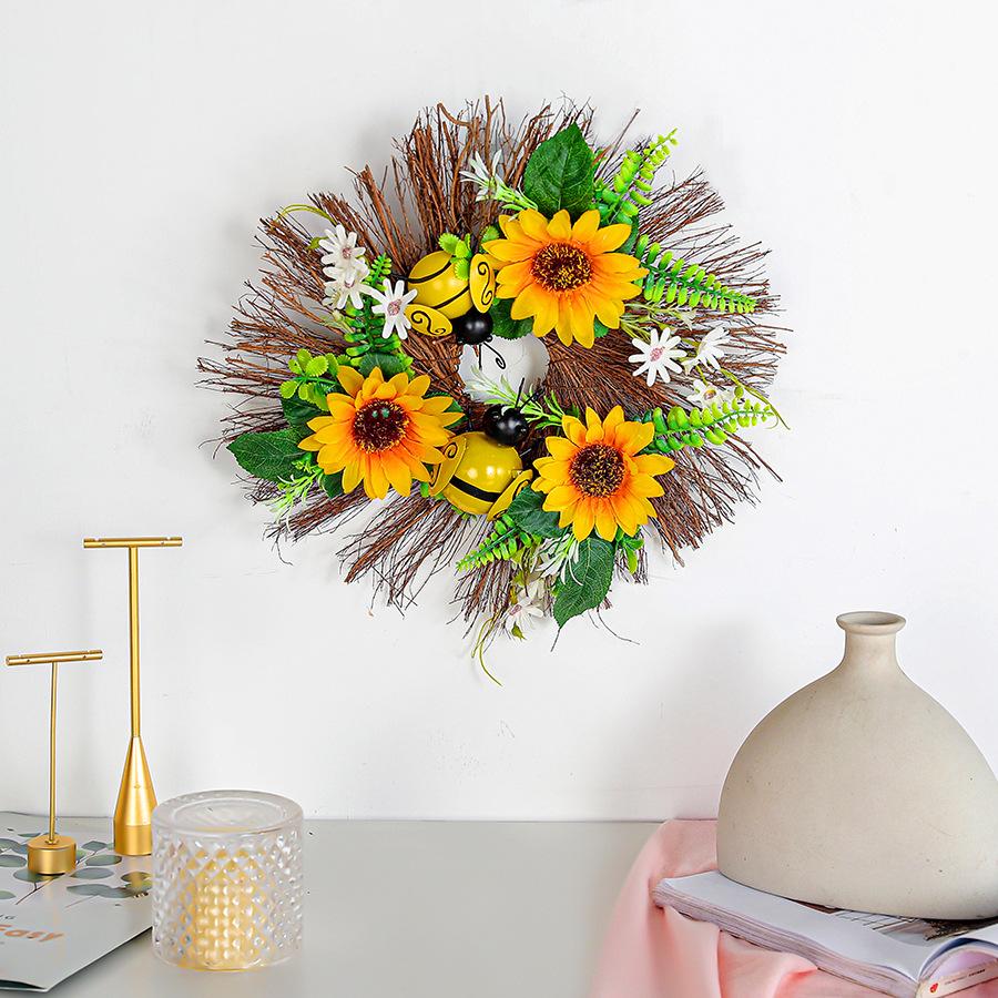 向日葵太阳花装饰品圣诞装饰品