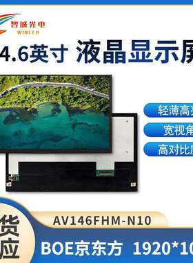 14.6寸液晶显示模组1920*1080工业屏车载BOE原装