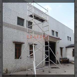 6.7m广告清洁装 铝合金快装 型移动铝质脚手架 门式 饰维修用 脚手架