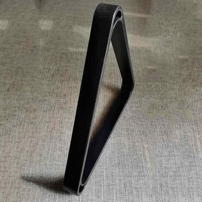 直销新款台球三脚架加厚加重57.2mm三角架黑色塑胶塑料标准台球三