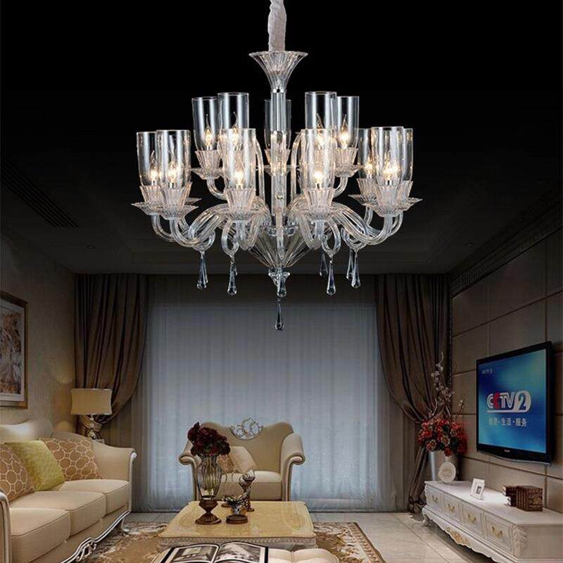 欧式吊灯客厅灯2024年新款水晶灯餐厅卧室灯现代简约大气创意灯具