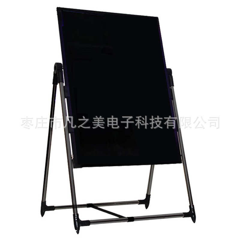 充电款电子广告牌 LED发光板广告板店铺宣传展示牌闪光手写荧光板