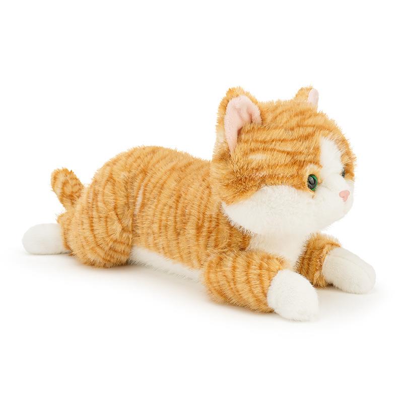 抱抱宝贝趴趴猫毛绒玩具仿真猫咪公仔动物抱枕生日礼物儿童玩具