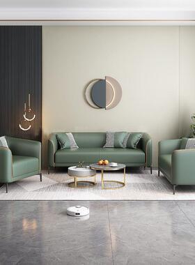 沙小户型发出租屋客厅简约现代公寓耐室双人小LPB用沙发三人位卧