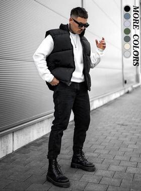 I 80949 Men's Sleeves Cotton Vest 棉马甲