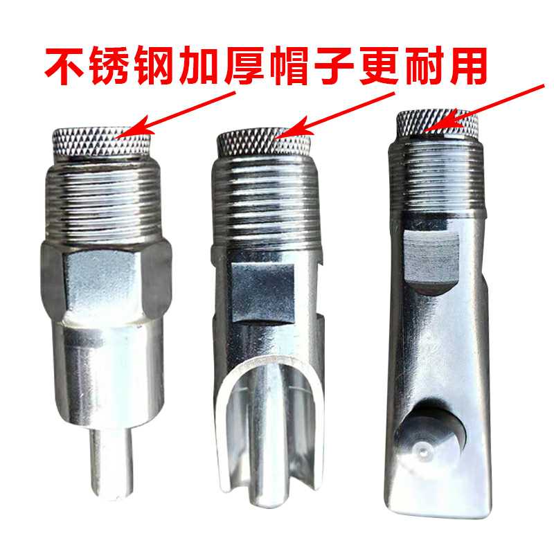 加厚热镀水管 不锈钢猪用自动饮水器配件猪嘴套装猪水嘴猪场设备