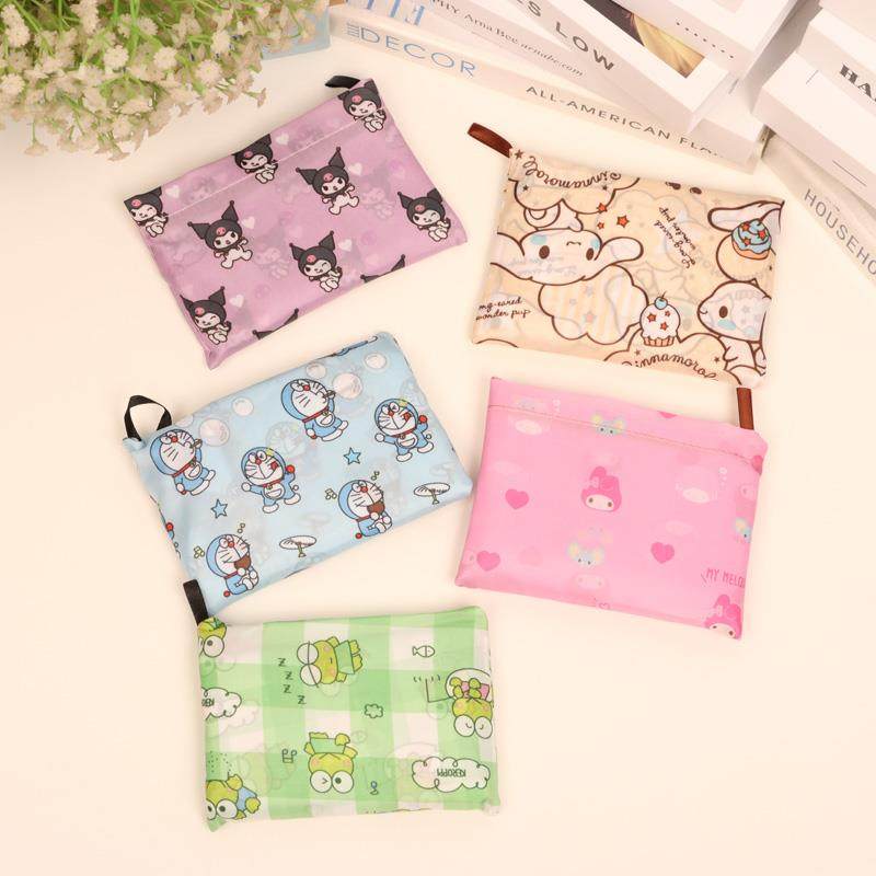 卡通折叠便携牛津布库洛米可爱大号超市环保购物袋单肩包手提袋子,收纳整理,购物袋/环保袋/帆布袋,淘宝优惠券,粉丝福利购,淘宝优惠卷