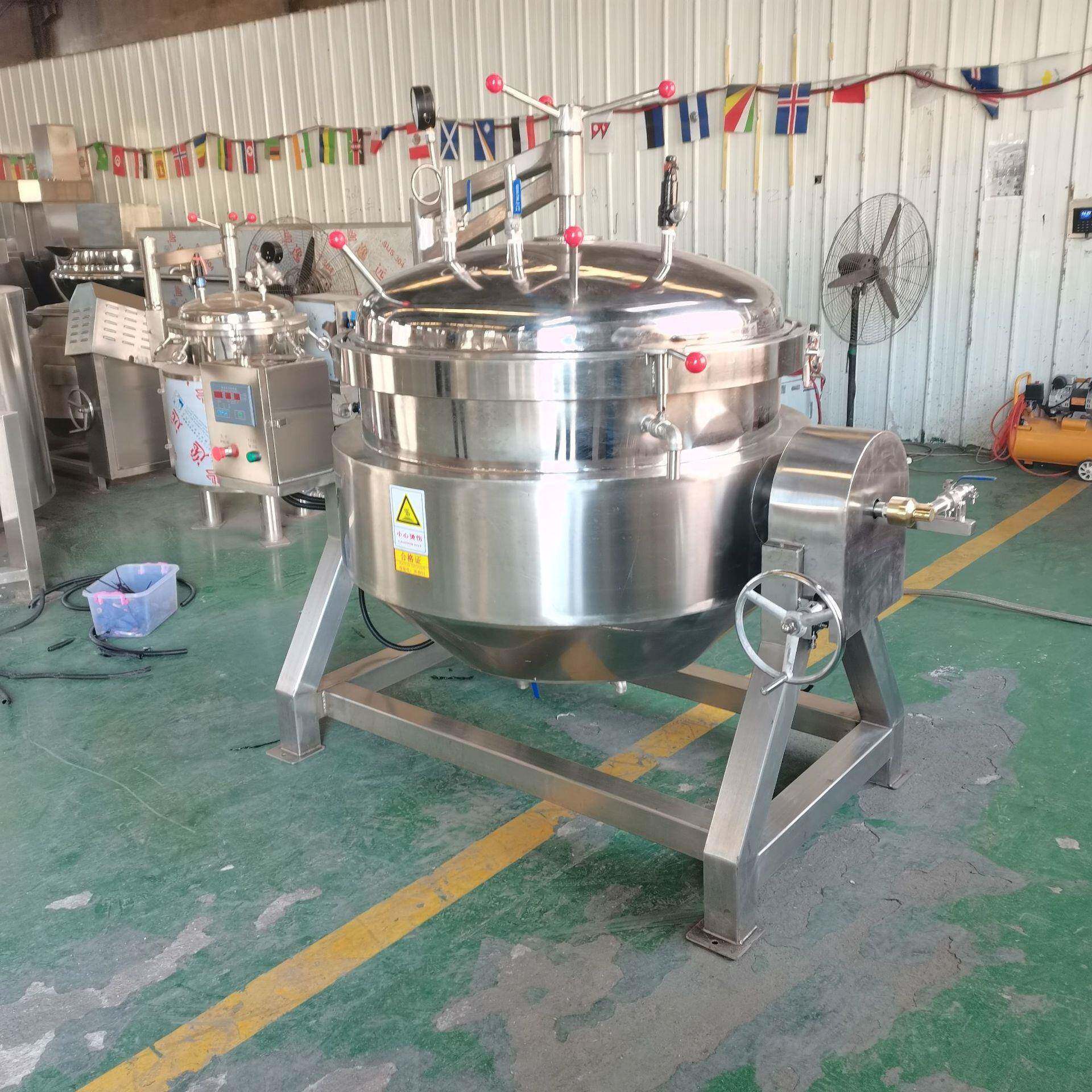 高温高压蒸煮锅食品加工卤煮设备豆制品骨头粽子米饭高压锅