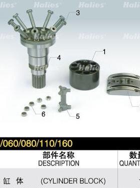 供应萨澳 H1B110 缸体、柱塞、配油盘、回程盘等液压配件