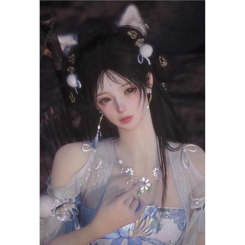 燕云十六声捏脸女 这个捏脸我对你好着迷 温柔美的飞起 停鹊