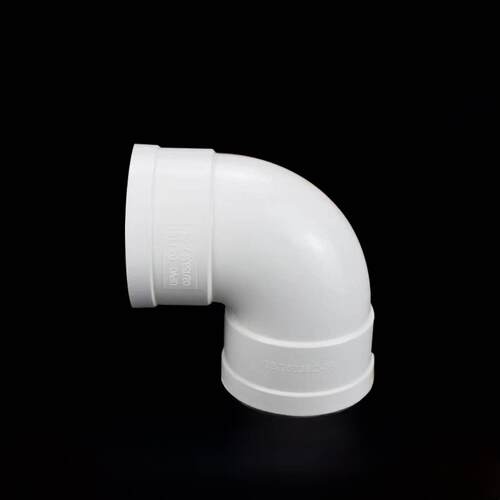 Pvc排水管弯头50 75 110直角接头90度弯头带检查门弯头排污管附件