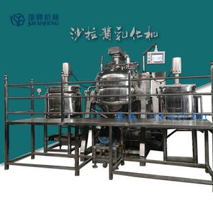 烘焙沙拉拉蛋黄酱酱均质配设SF-S6备沙酱整套设备沙拉反酱应釜