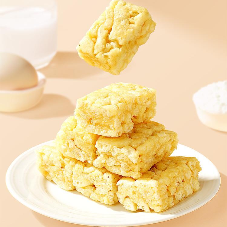 潘祥记蛋琪玛全麦无蔗糖鸡蛋沙琪玛萨其马儿童早餐零食小吃糕点心