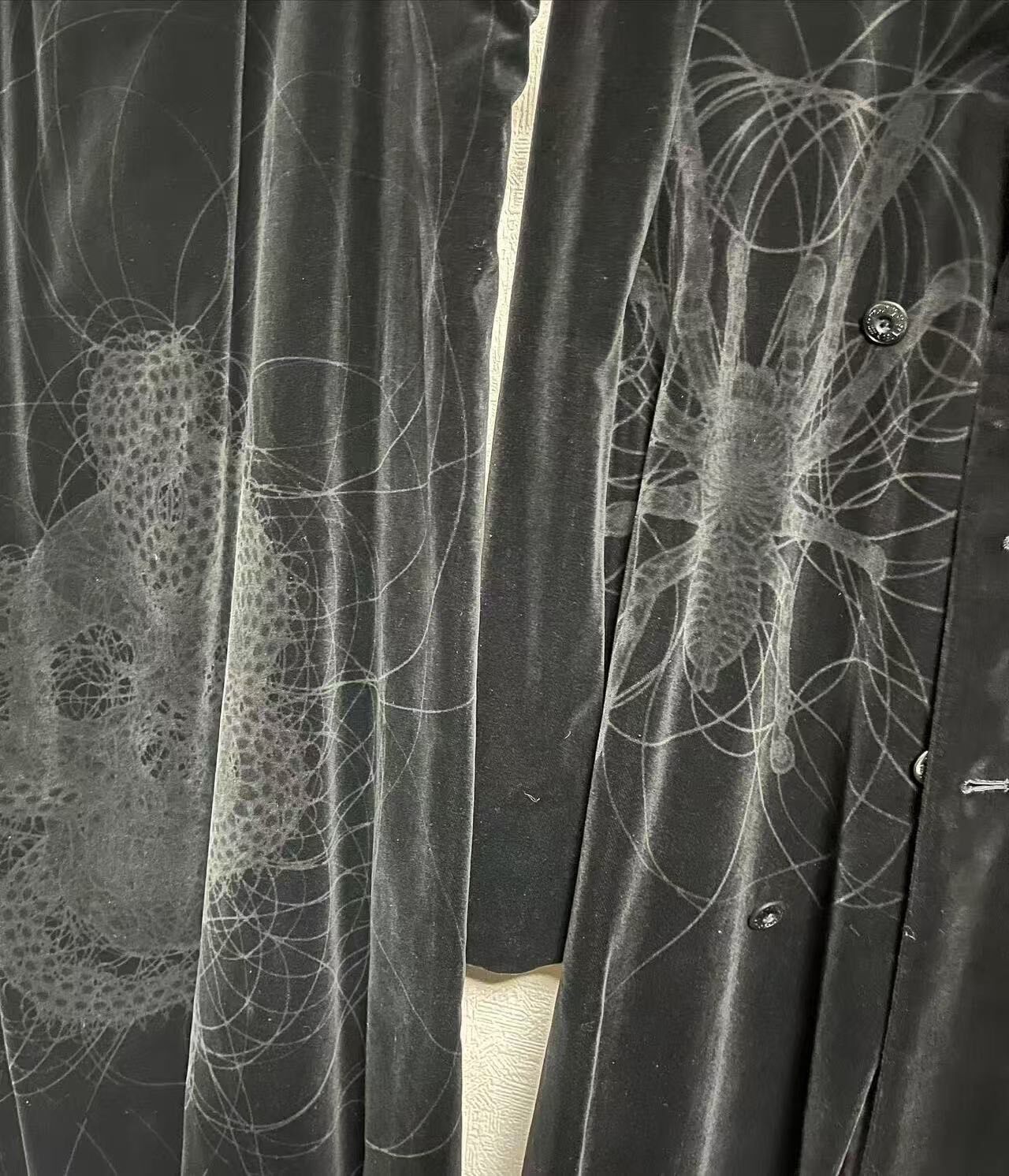 Yohji Yamamoto 19AW Spider Culottes — detail