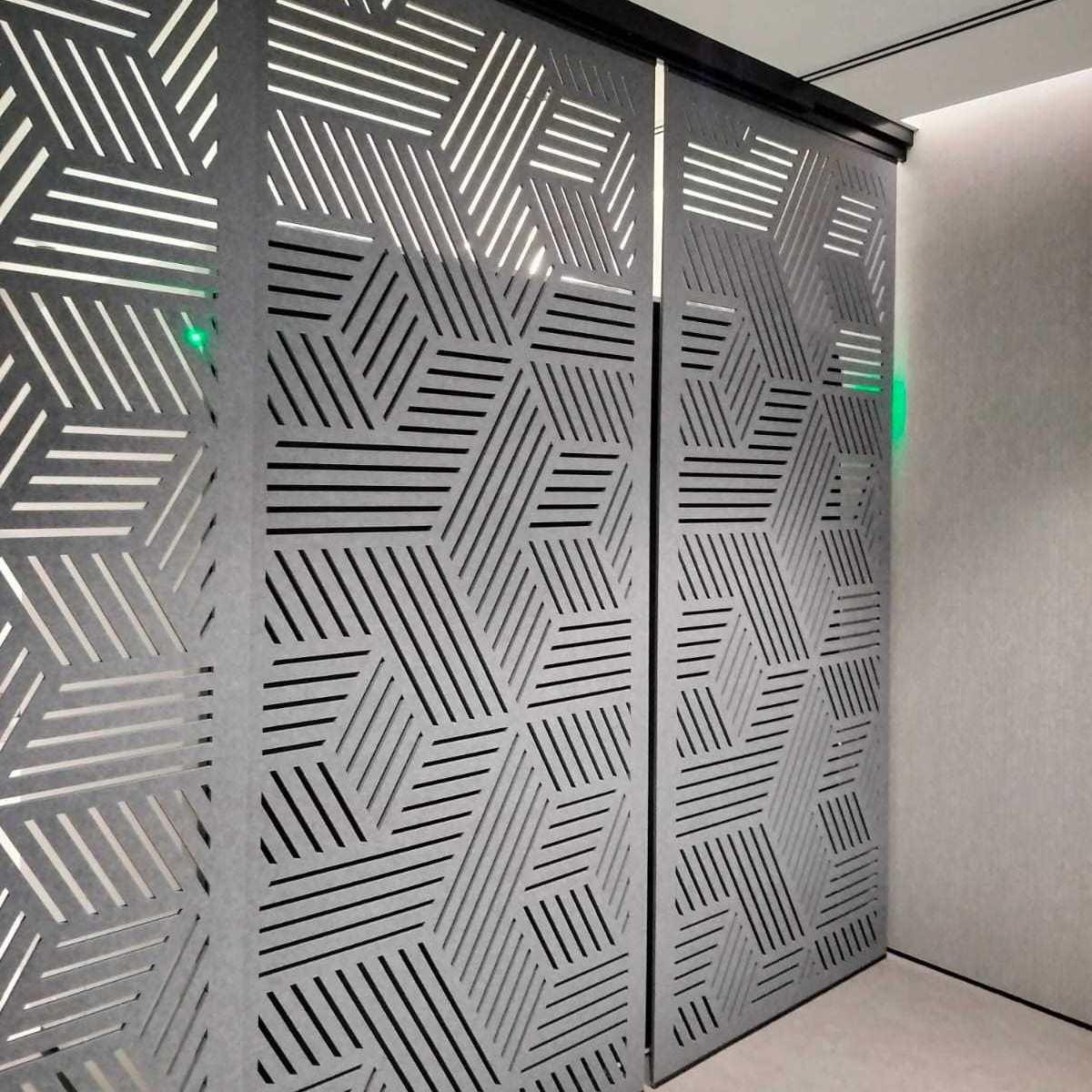 隔音吸面光定制室内吸12mm纤维屏风彩色音板双面光双装饰板音板厂