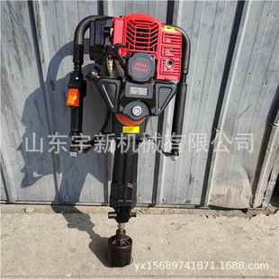 汽油手桩动打机51 5C41M桩头可栽选防洪立柱杆植桩机