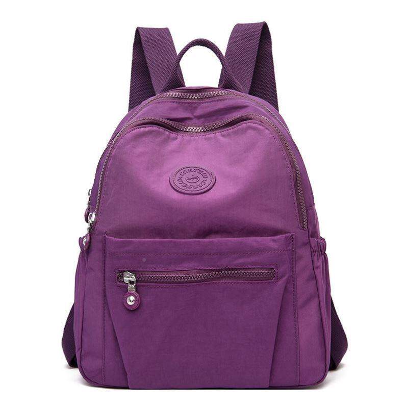 新款女帆容大学生202双肩包布4大量小API1261众女逛街出游双肩包