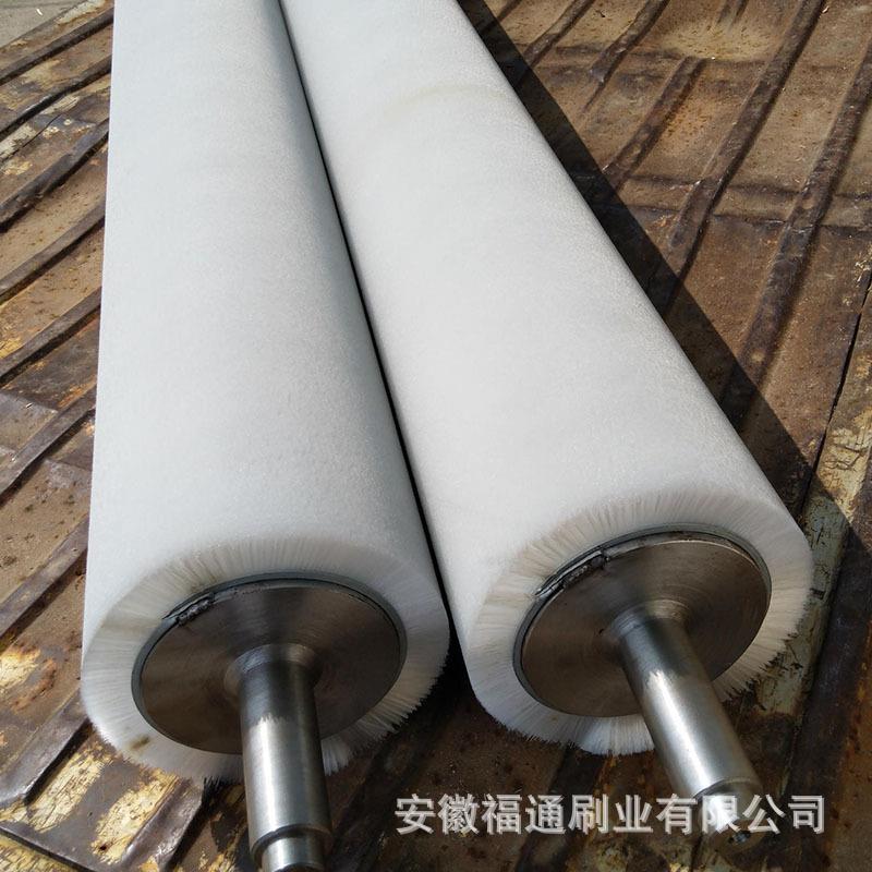 定制工业清洗毛刷辊玻璃清洗机果蔬清洗机抛光除尘打磨滚筒毛刷