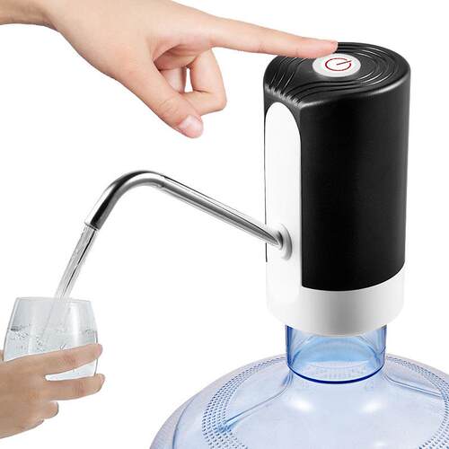 桶装水电动抽水器 usb接口充电自动水泵工地家用桶装水自动抽水器