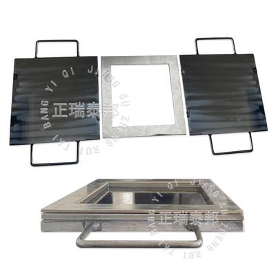 ZB化实验试片模具橡胶试验硫KZX化压片机塑料热硫压型试机片成模