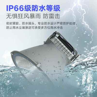 ld塔吊灯1工000we200W0工地照明灯户外防水程款塔吊灯探照灯投光