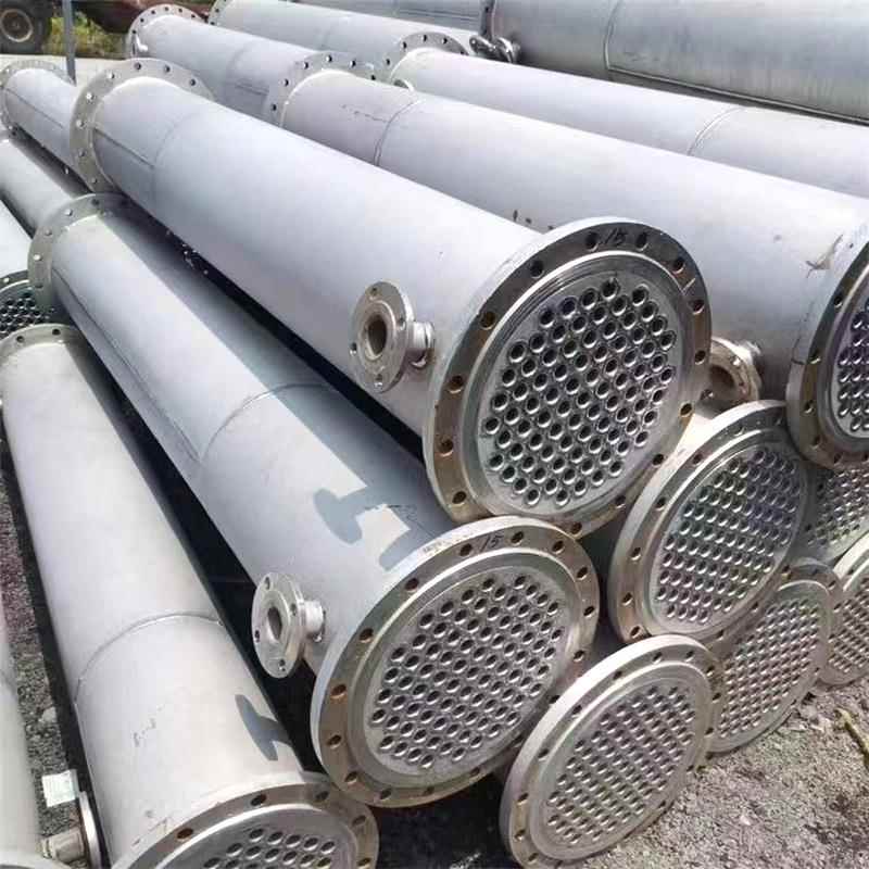 列管不锈钢冷凝器 强循环冷却设备蒸汽对流管式不锈钢冷凝器