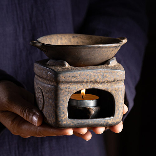 蜡烛香炉香炉陶瓷沉香整套茶具