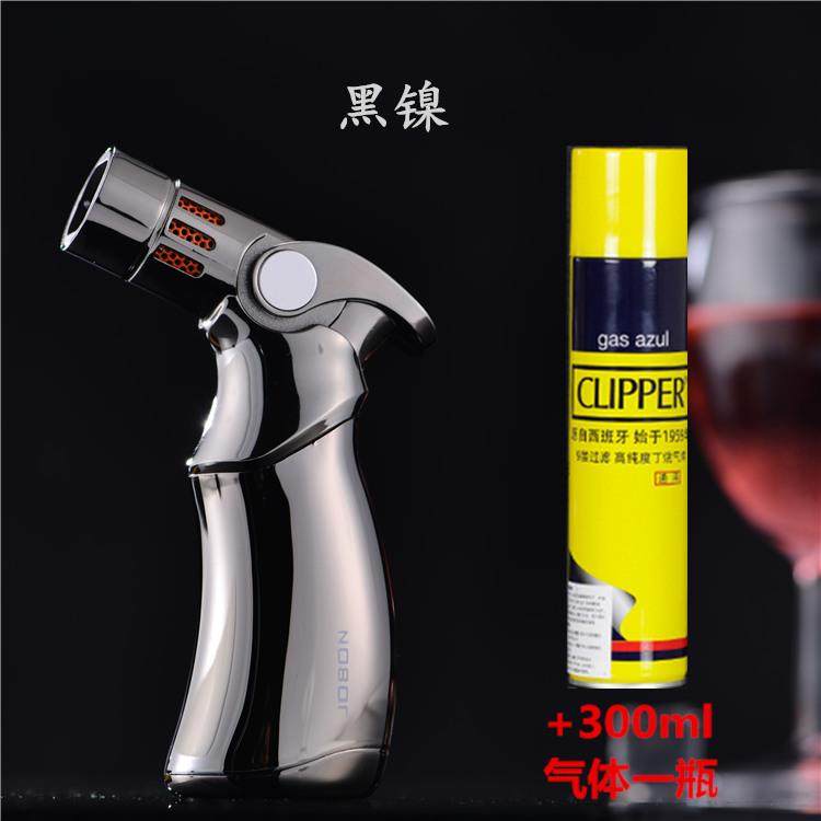 正品包鸡邮金属焊枪火直冲防风充枪气点艾灸喷叶雪茄打火机尾酒点