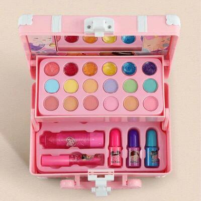 Kids Makeup Kit For Girl Washable Safe Cosmetics Toys Set Ch