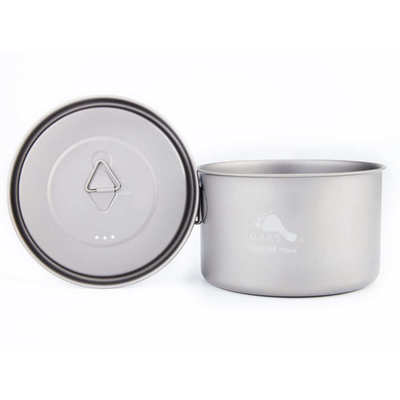 千橡树 TOAKS 户外餐具杯钛杯POT-700-D115-L