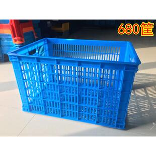 加厚大号680塑料周转筐服装快递收纳货框周转箱储物匡箩筐长方形