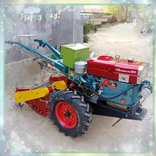 马力手手扶拖拉大扶机培土开沟机QIU山地开荒除草松土拖拉机