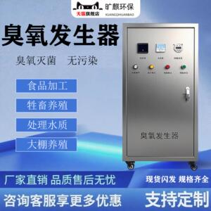 臭氧产生器高浓度杀菌消毒机大产量水产养殖桶装水处理设备氧气源