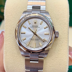 99新未使用28mm劳力士蚝式恒动系列m276200自动机械女表正品