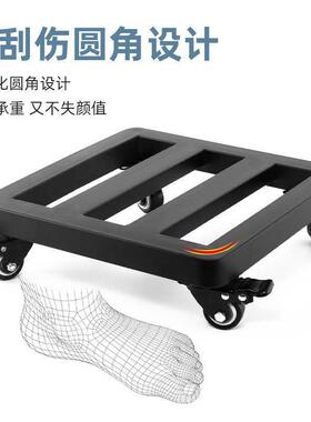 花盆移动托FKH透盘座底金滚属万向轮承重物托架带轮滑轮轮气花托