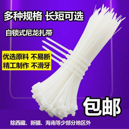一次性塑料封条防调换包扣标签箱包防伪吊牌锁扣鞋包塑料扎带标牌