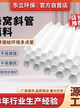 斜管填料加厚塑料PP六角蜂窝斜板沉淀池污水处理自来水厂环保厂家