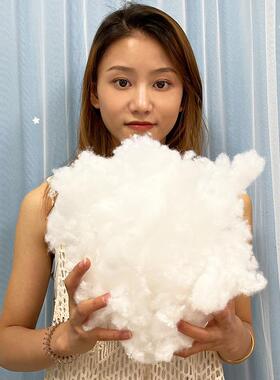 日式抱枕枕芯填充棉高弹pp棉沙发靠背坐垫枕头内胆玩偶蓬松棉花填