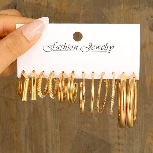 Earring set combination temperament set earrings