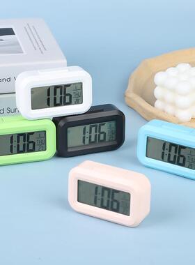迷你儿童桌面电子时钟学生时间管理器厨房计时器显示温度电子闹钟