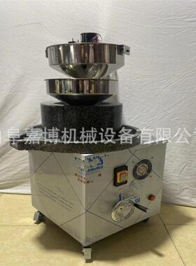 自动升降用芝麻酱石磨机 家用小型麻汁机 30直径操作简