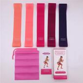 胶瑜伽运硅 翘臀运动阻力带瑜伽阻圈力环形健 动带Y6eFySXO拉力带