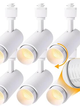 30w25w20w轨道灯2.4G无极调光调色导轨灯面80mm60mm美规120v调光