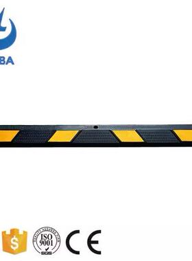 1650*150*100mm梯形款四边形款橡胶橡塑挡车器优质车轮定