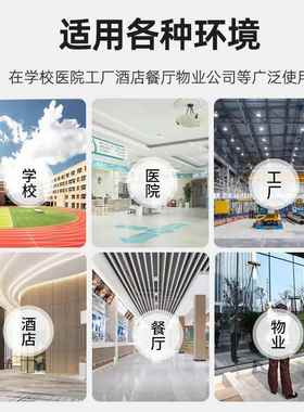 04不钢拖3把架落地式可移动锈把扫把固定架免打孔工厂学96870拖校