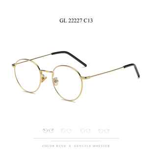 高档HELER 覆古颜素可配近视M女防辐射眼防蓝光镜框电脑护目镜男